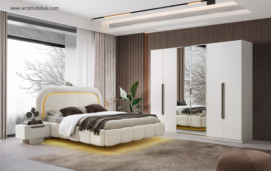 Kumsal Mdf Yatak Odası Kumsal Mdf Yatak Odası