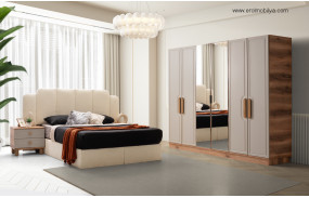 Latte Mdf Yatak Odası