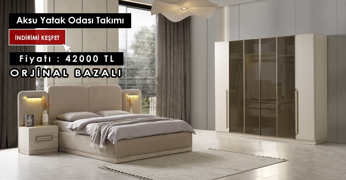 Aksu Yatak Odası Takımı