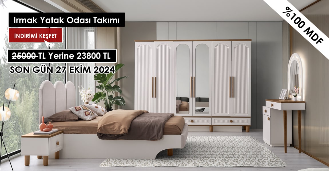 Irmak Mdf Yatak Odası Takımı