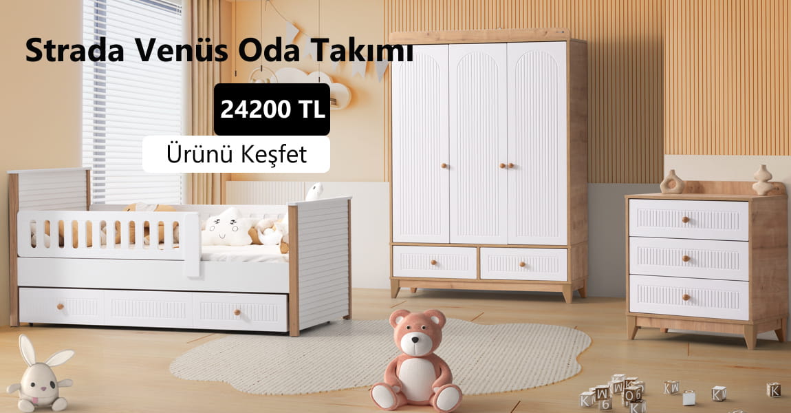 Strada Venüs Korkuluklu Çocuk Odası
