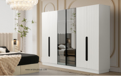 Kemer 6 Kapılı Mdf Gardırop