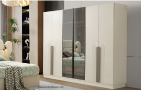 Ören 6 Kapılı Mdf Gardırop