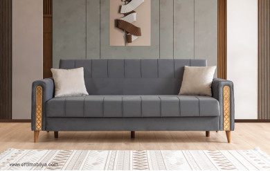 Işıltı Üçlü Koltuk